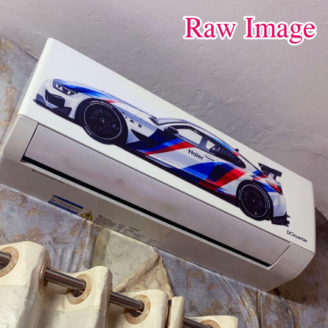 Premium AC Sticker – Waterproof & Dustproof