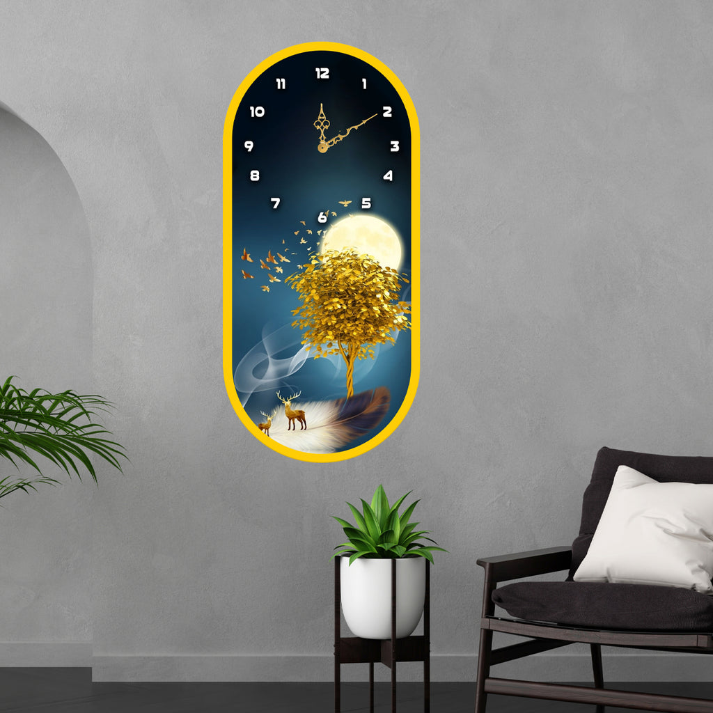 Luxury Dining Living Room Decorative Acrylic Wall Clock