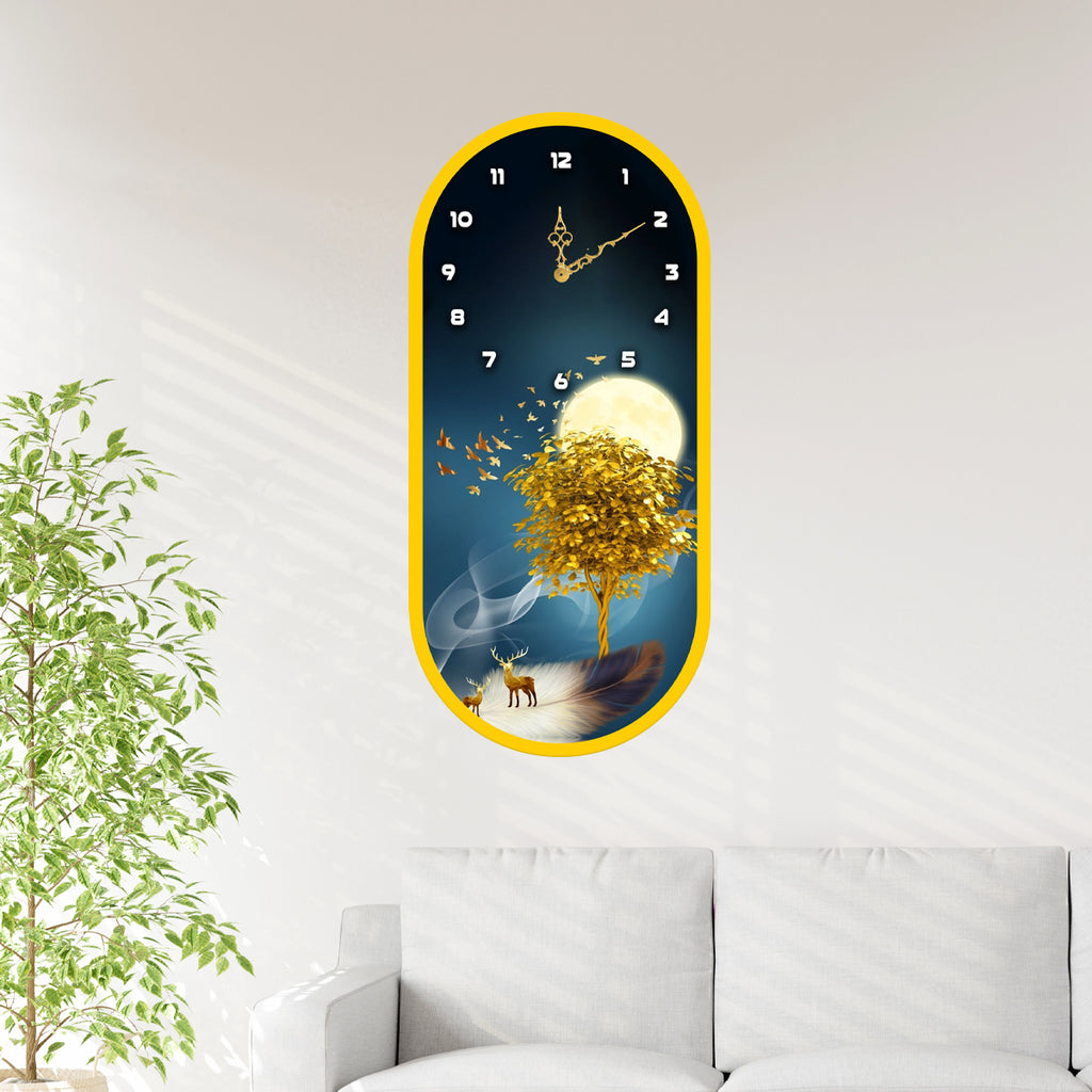 Luxury Dining Living Room Decorative Acrylic Wall Clock