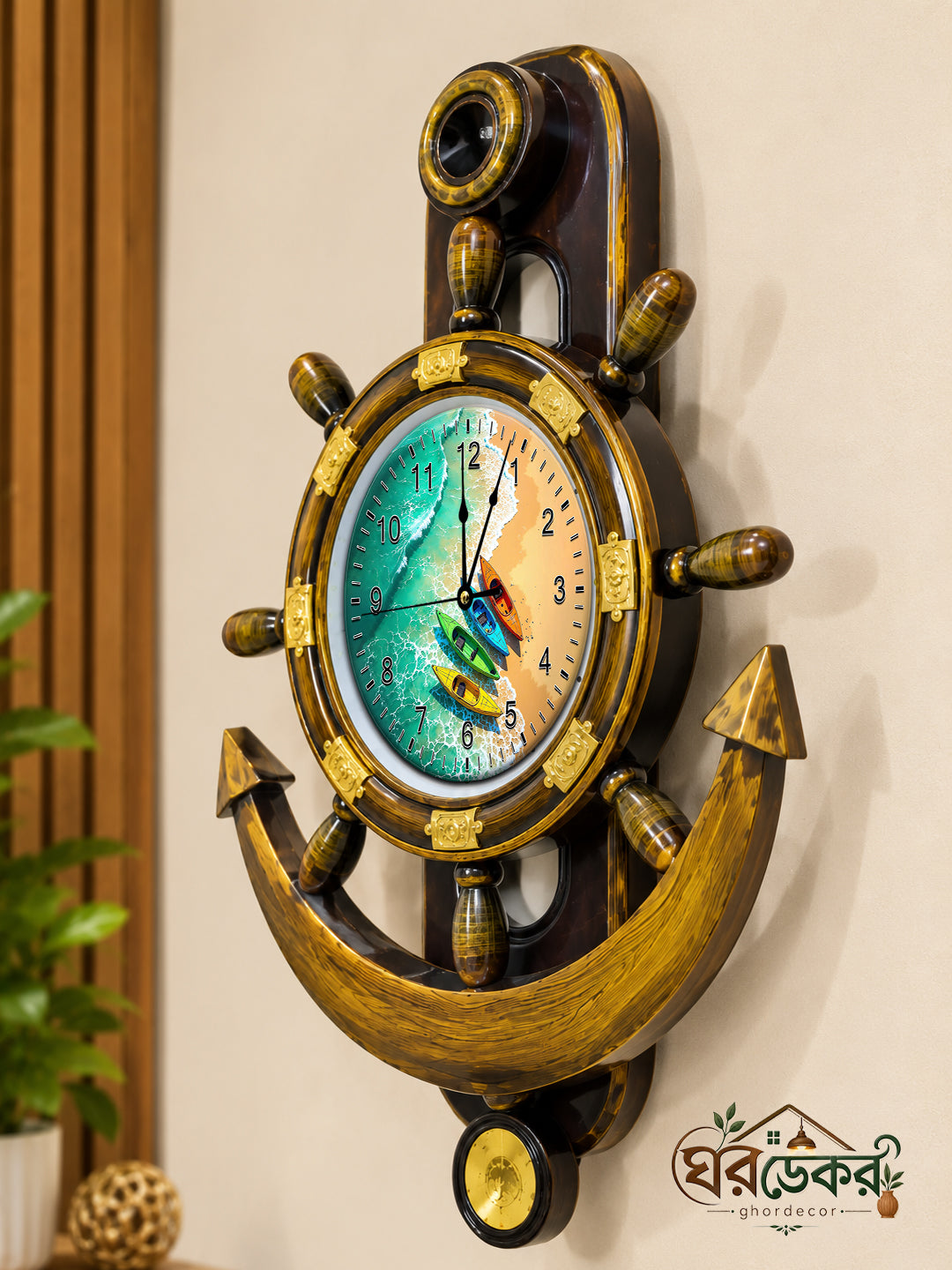 Royal Anchor Wall Clock RAC-546