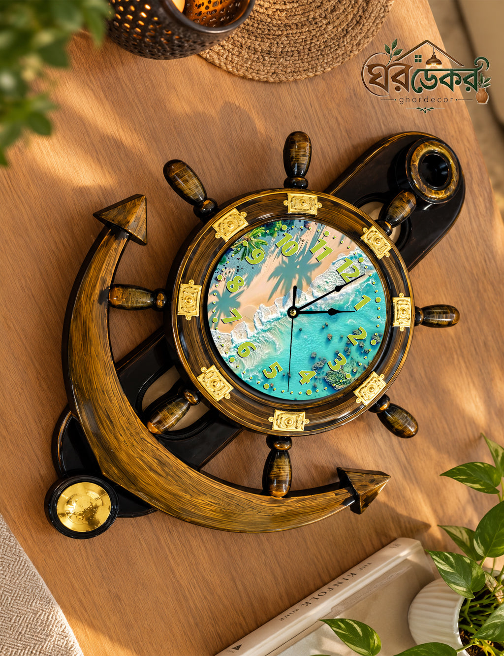 Royal Anchor Wall Clock RAC-547