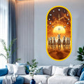 Luxury Dining Living Room Decorative Acrylic Wall Clock