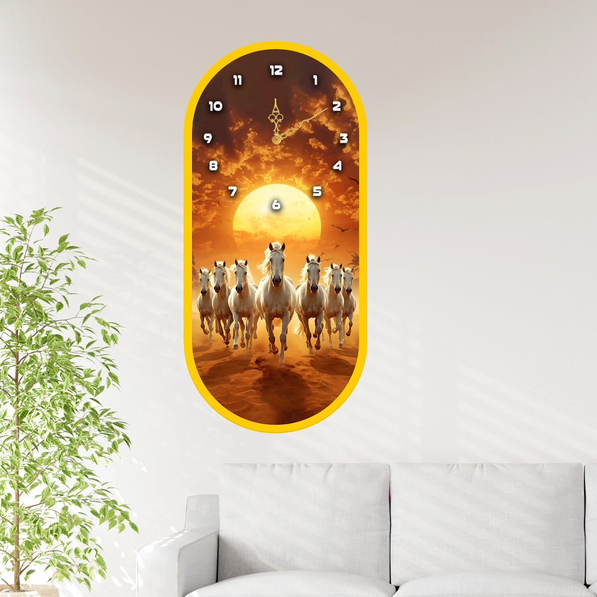 Luxury Dining Living Room Decorative Acrylic Wall Clock