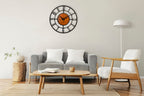 Designer Number Acrylic/Wooden Wall clock