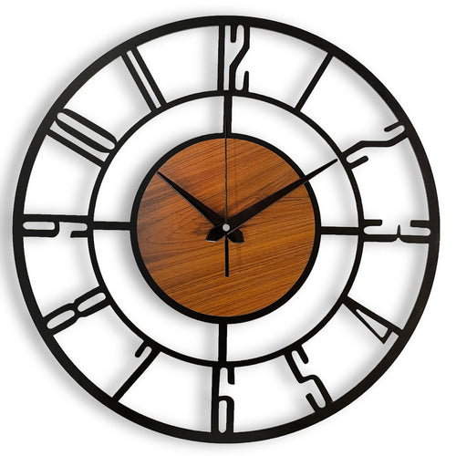 Designer Number Acrylic/Wooden Wall clock