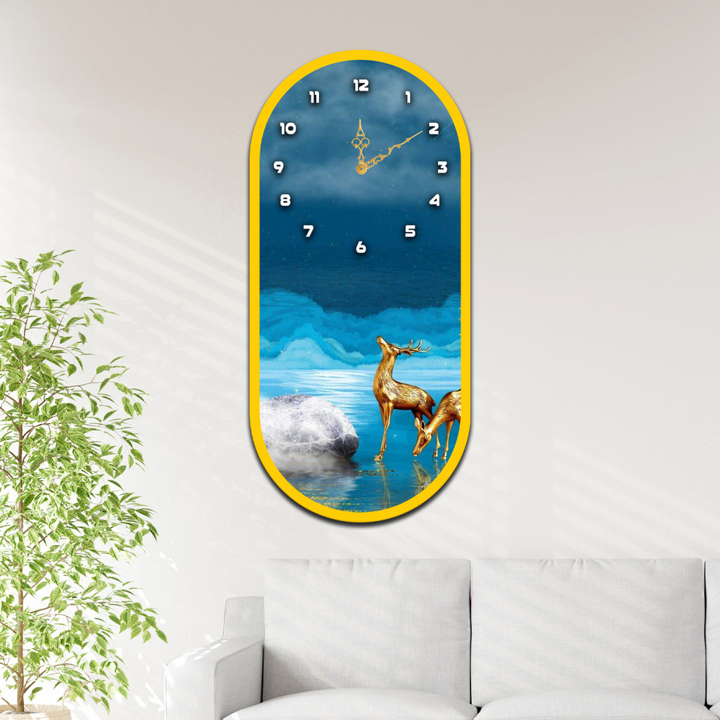 Luxury Dining Living Room Decorative Acrylic Wall Clock