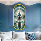 Decorative acrylic wall clock for luxury dining and living rooms