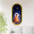 Decorative acrylic wall clock for luxury dining and living rooms