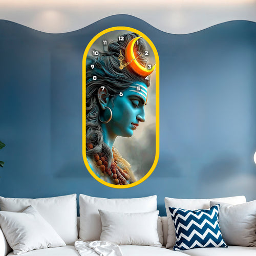 Decorative acrylic wall clock for luxury dining and living rooms