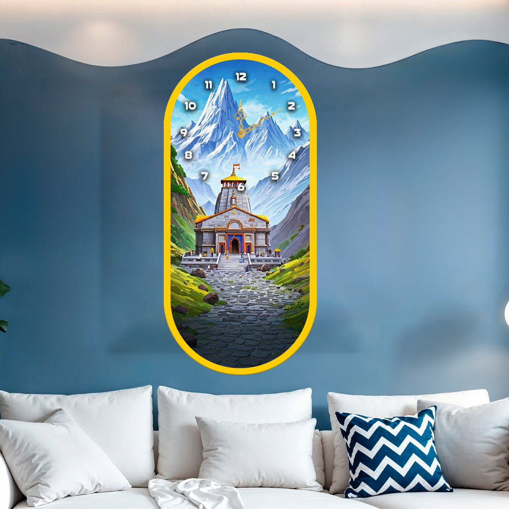 Decorative acrylic wall clock for luxury dining and living rooms
