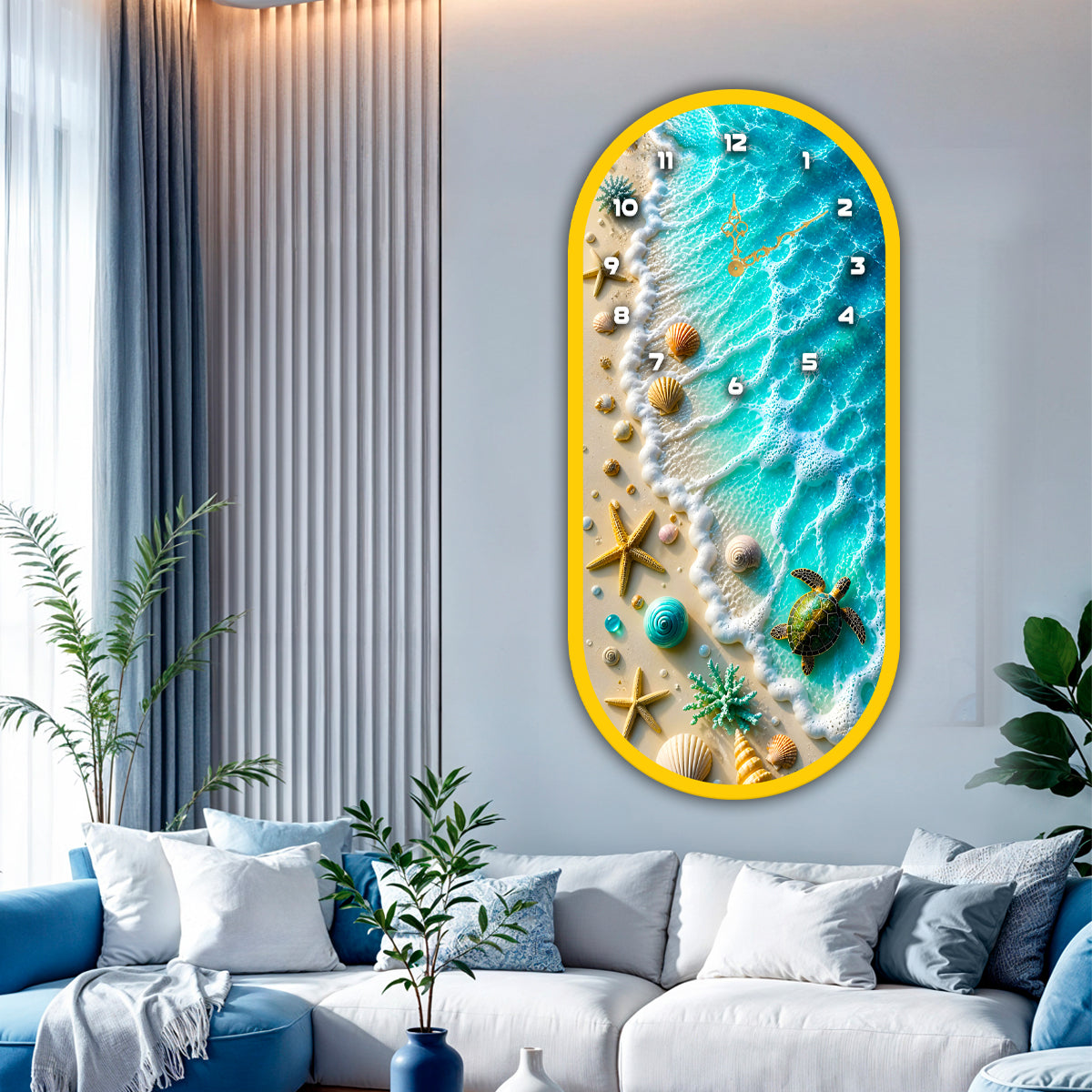 Luxury Dining Living Room Decorative Acrylic Wall Clock