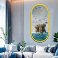 Luxury Dining Living Room Decorative Acrylic Wall Clock