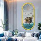 Luxury Dining Living Room Decorative Acrylic Wall Clock