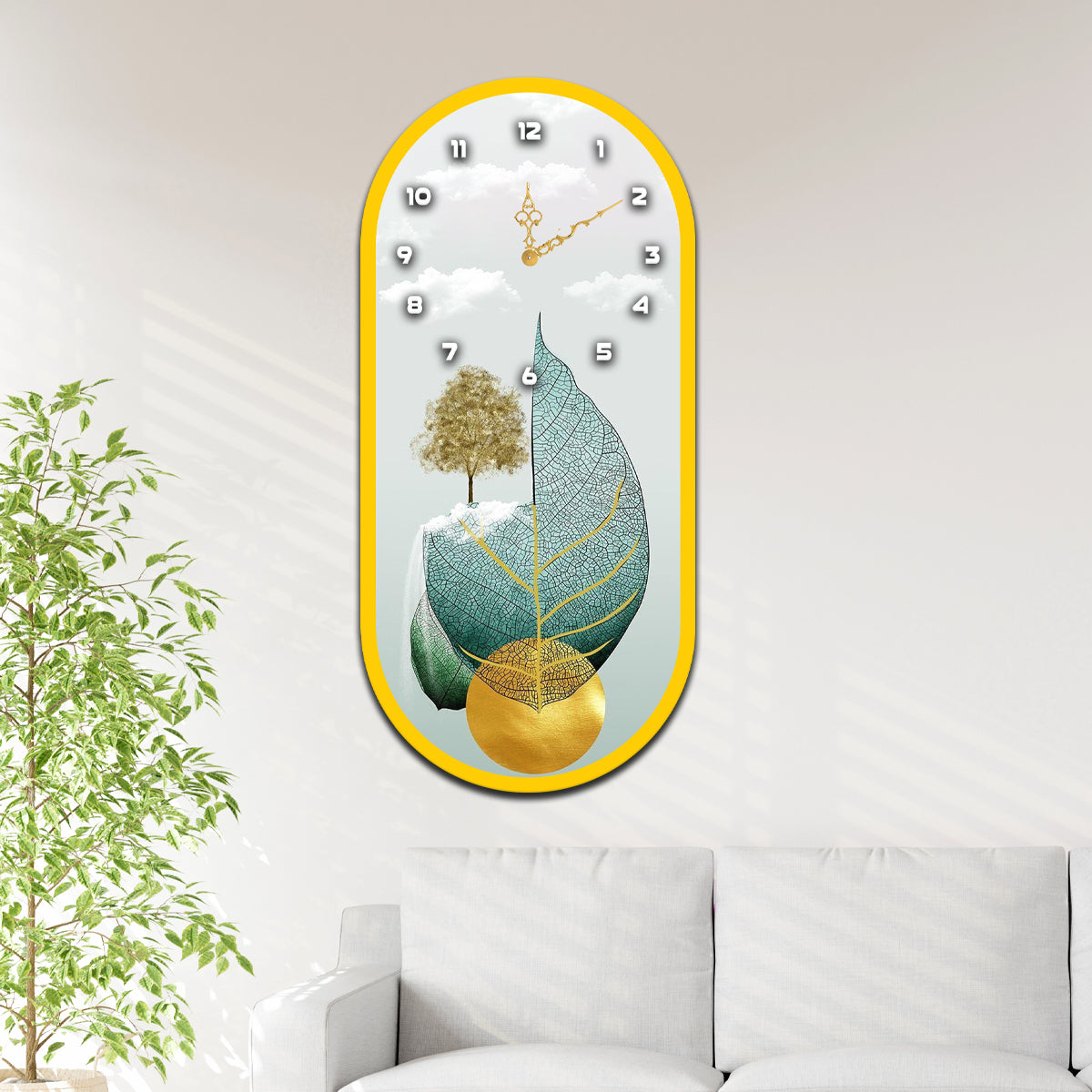 Luxury Dining Living Room Decorative Acrylic Wall Clock