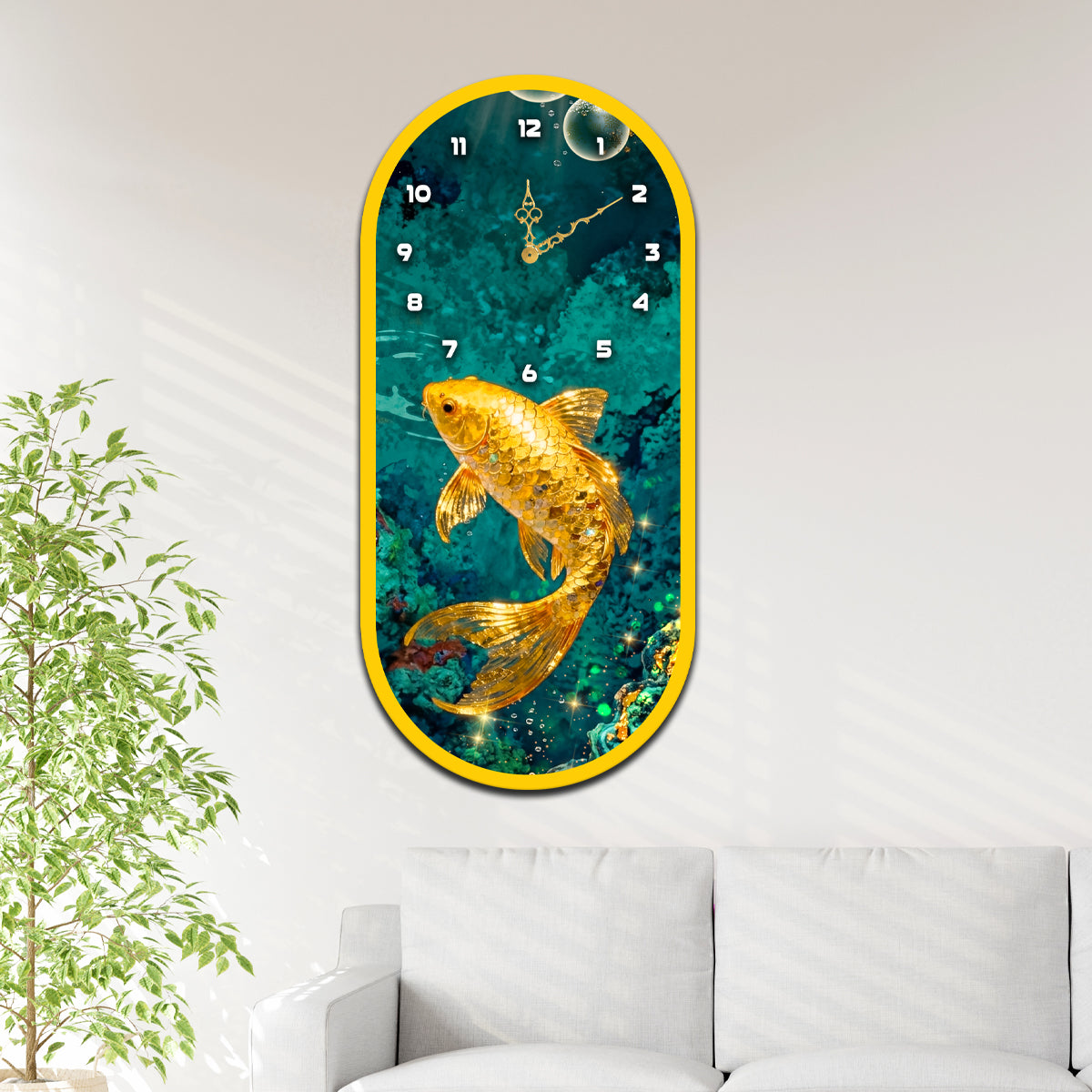 Luxury Dining Living Room Decorative Acrylic Wall Clock