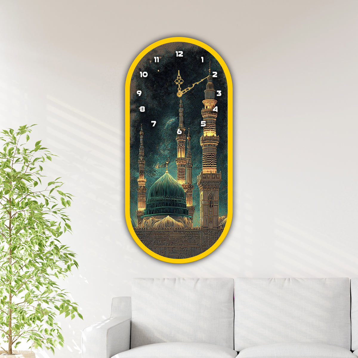 Luxury Dining Living Room Decorative Acrylic Wall Clock