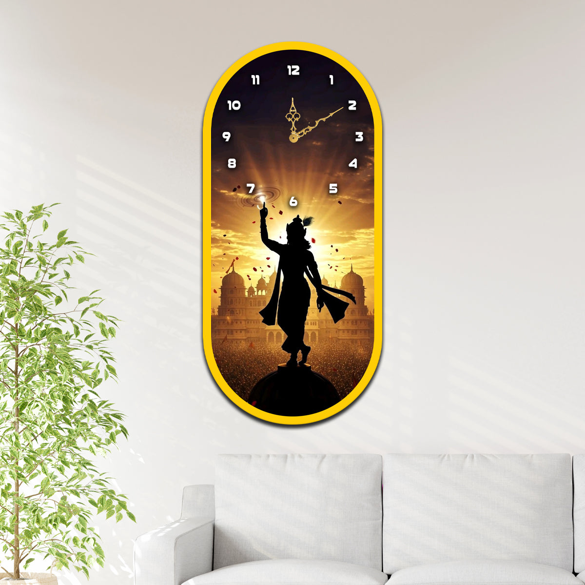 Luxury Dining Living Room Decorative Acrylic Wall Clock