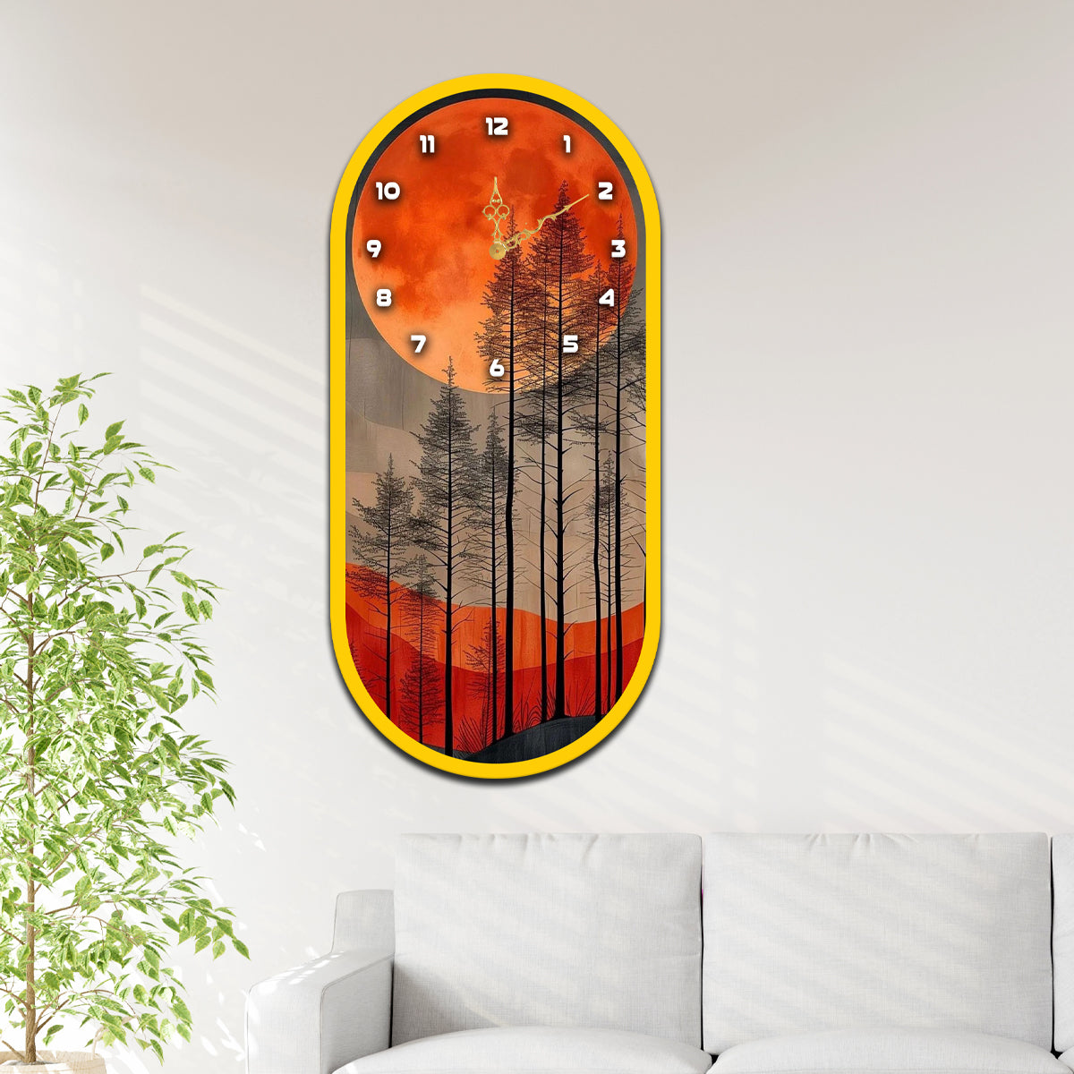 Luxury Dining Living Room Decorative Acrylic Wall Clock