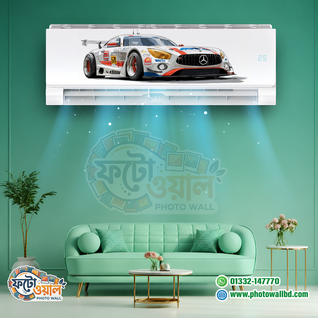 Premium AC sticker is waterproof and dustproof