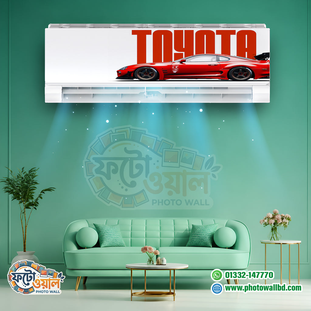 Premium AC sticker is waterproof and dustproof