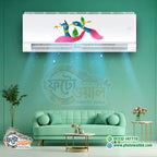 Premium AC sticker is waterproof and dustproof