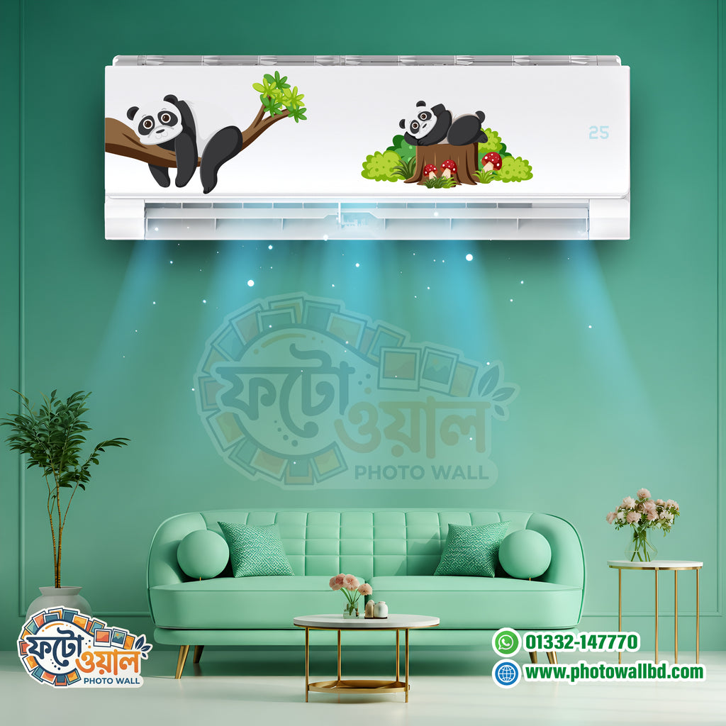 Premium AC Sticker – Waterproof & Dustproof