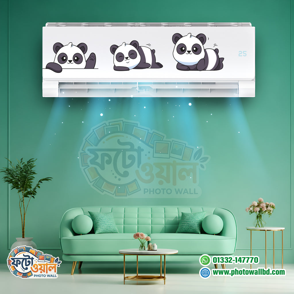 Premium AC Sticker – Waterproof & Dustproof