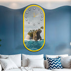 Luxury Dining Living Room Decorative Acrylic Wall Clock