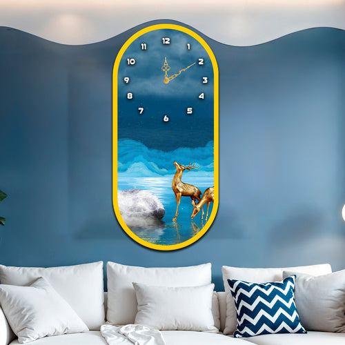 Luxury Dining Living Room Decorative Acrylic Wall Clock