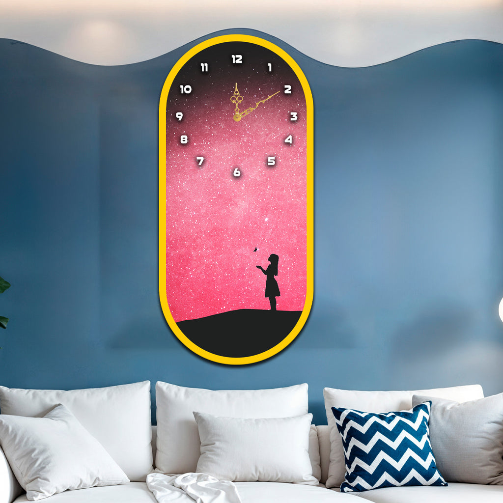 Luxury Dining Living Room Decorative Acrylic Wall Clock