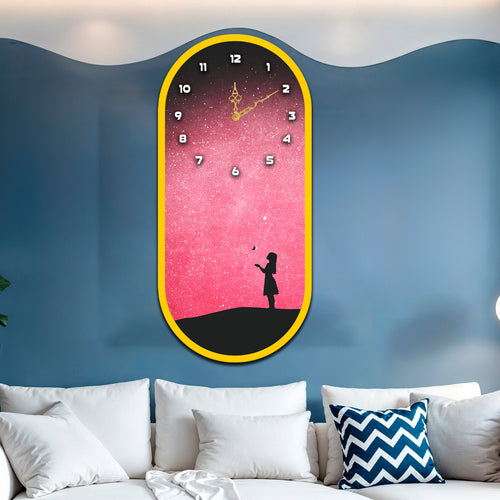 Luxury Dining Living Room Decorative Acrylic Wall Clock