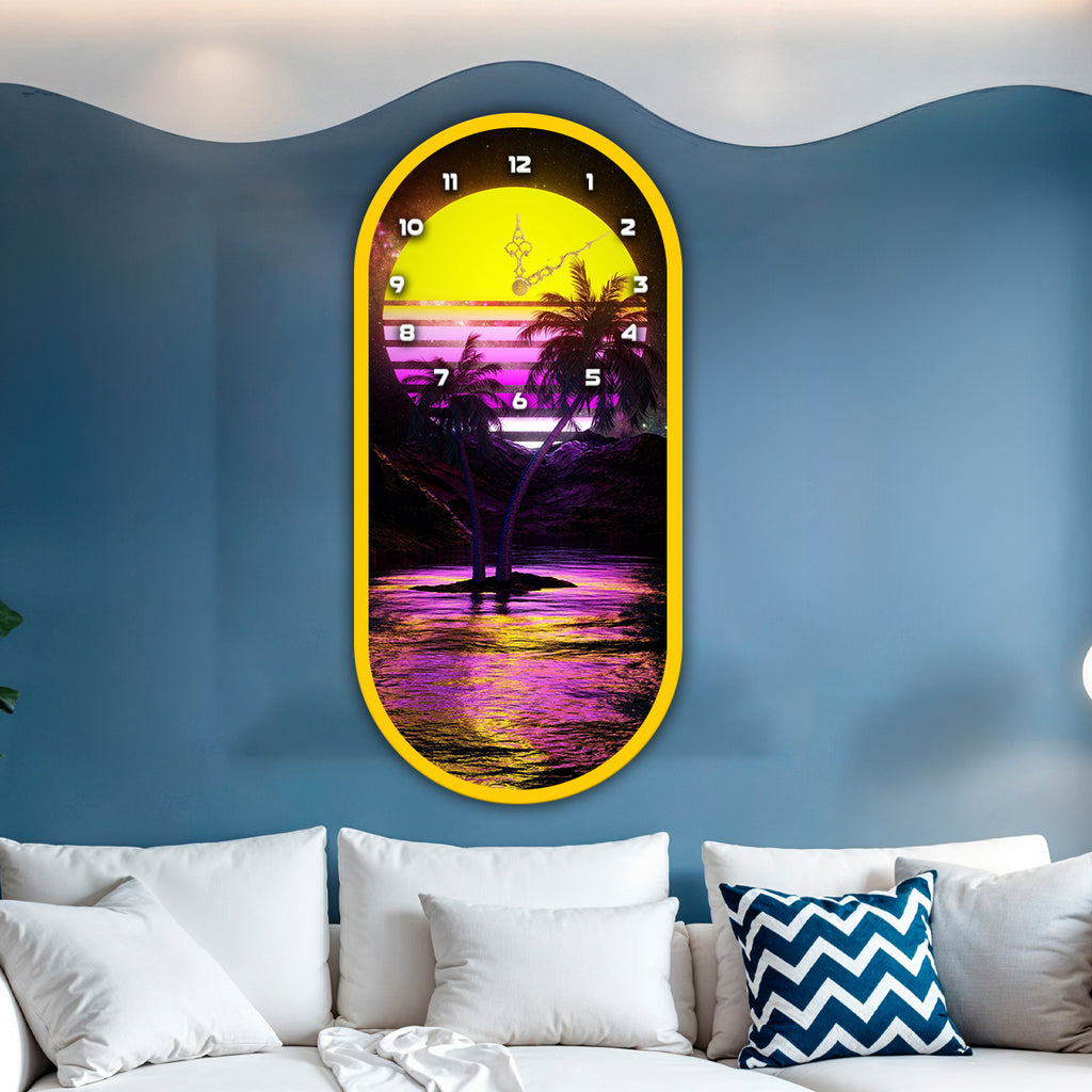 Luxury Dining Living Room Decorative Acrylic Wall Clock