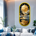 Luxury Dining Living Room Decorative Acrylic Wall Clock