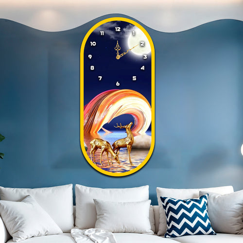 Luxury Dining Living Room Decorative Acrylic Wall Clock
