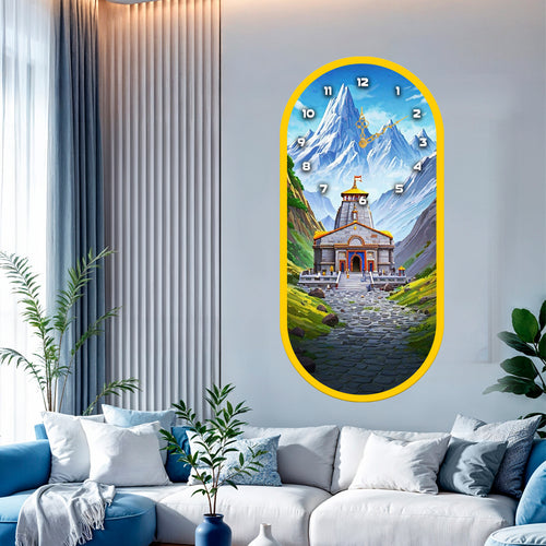 Decorative acrylic wall clock for luxury dining and living rooms