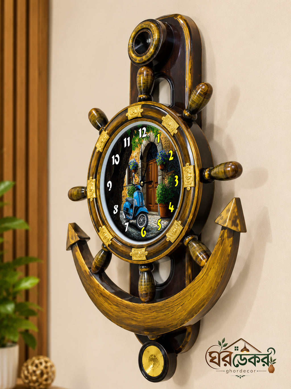 Royal Anchor Wall Clock RAC-626