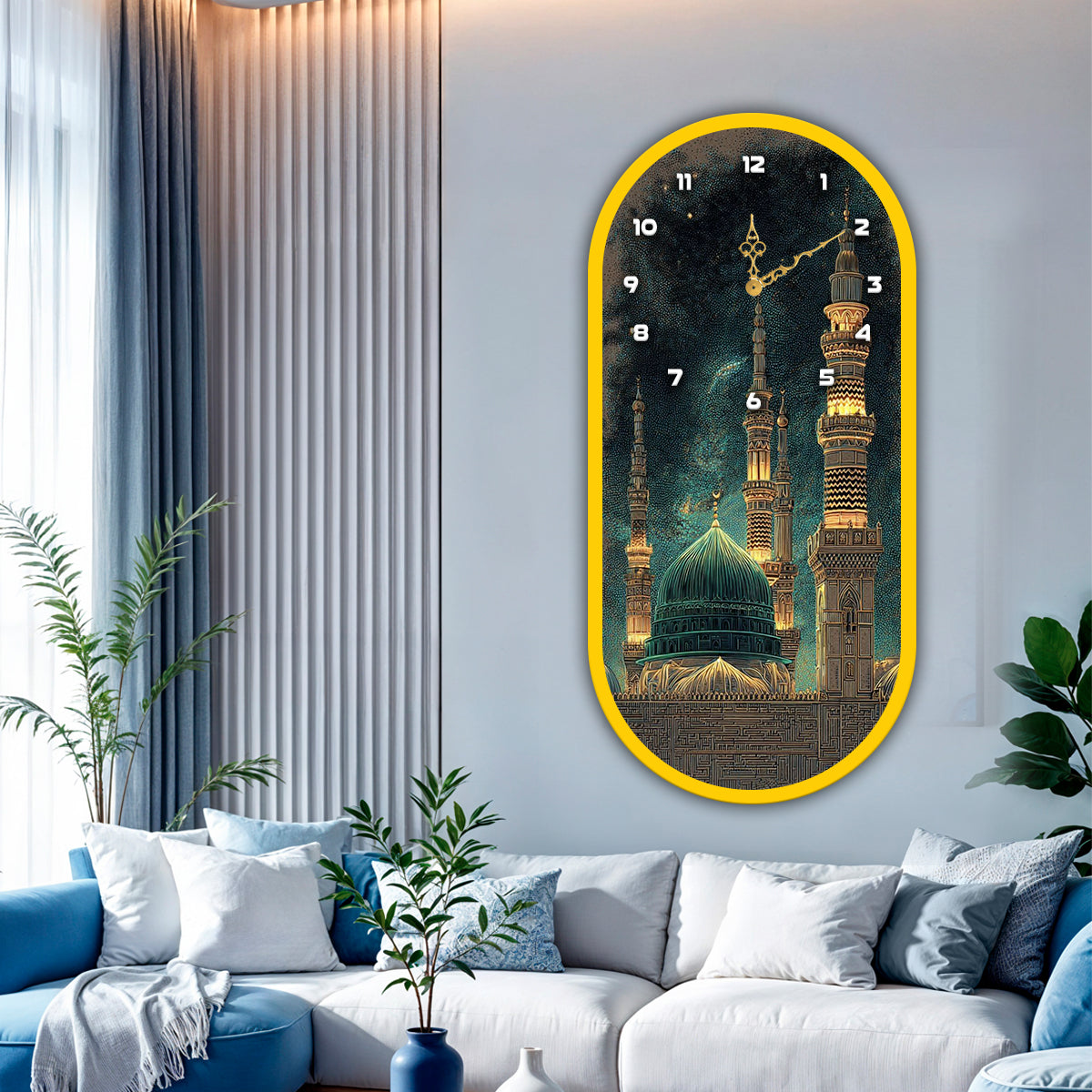 Luxury Dining Living Room Decorative Acrylic Wall Clock