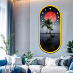 Luxury Dining Living Room Decorative Acrylic Wall Clock