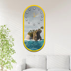 Luxury Dining Living Room Decorative Acrylic Wall Clock