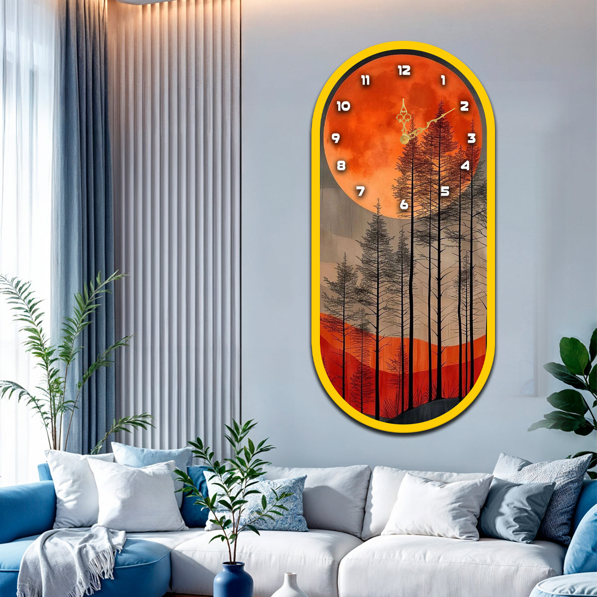 Luxury Dining Living Room Decorative Acrylic Wall Clock