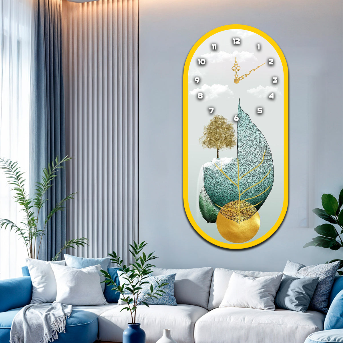 Luxury Dining Living Room Decorative Acrylic Wall Clock