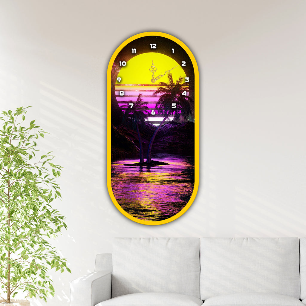 Luxury Dining Living Room Decorative Acrylic Wall Clock