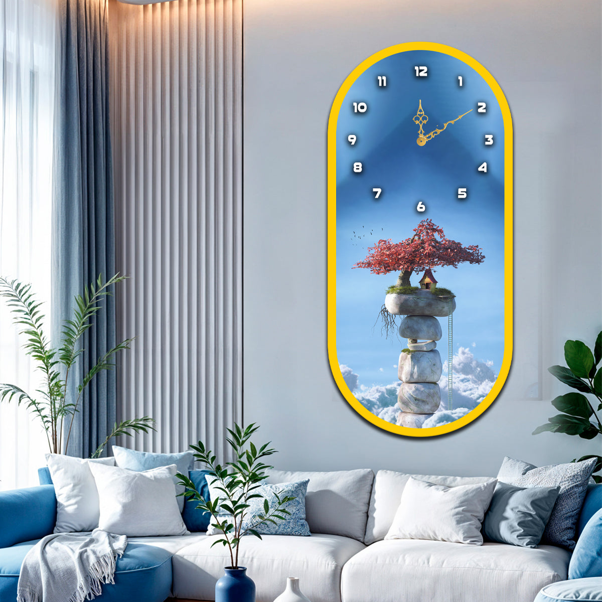 Luxury Dining Living Room Decorative Acrylic Wall Clock