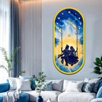 Luxury Dining Living Room Decorative Acrylic Wall Clock