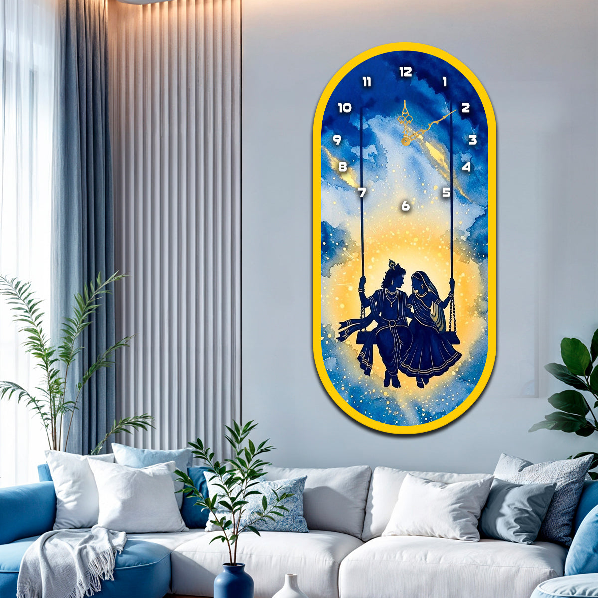 Luxury Dining Living Room Decorative Acrylic Wall Clock