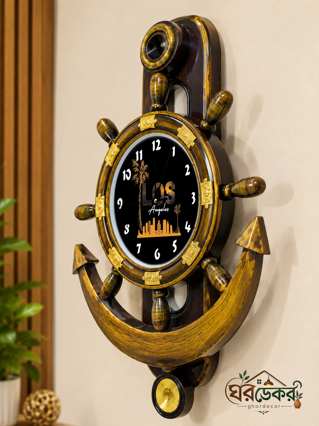 Royal Anchor Wall Clock RAC-616