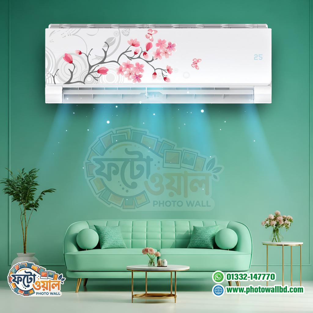 Premium AC sticker is waterproof and dustproof