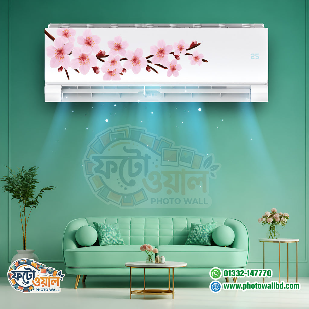 Premium AC sticker is waterproof and dustproof