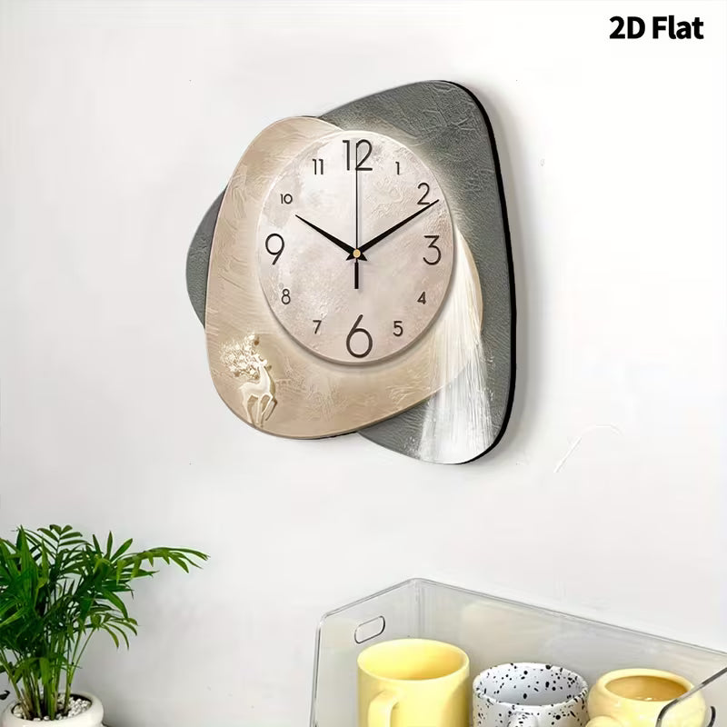 Luxury Dining Living Room Decorative Acrylic Wall Clock