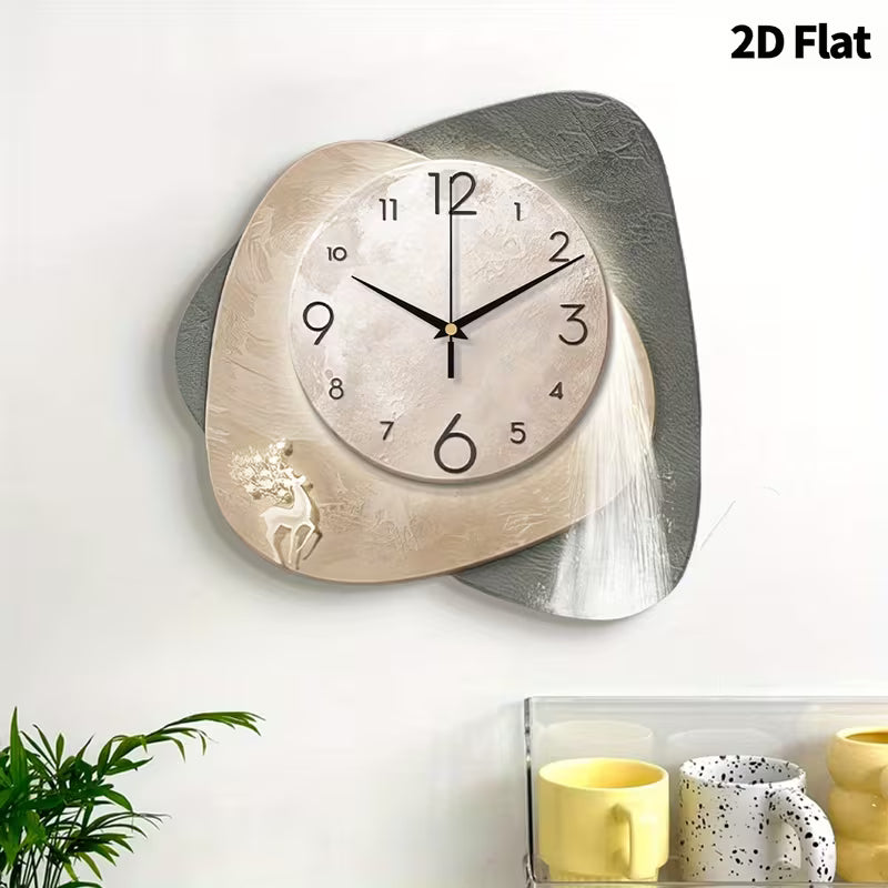 Luxury Dining Living Room Decorative Acrylic Wall Clock